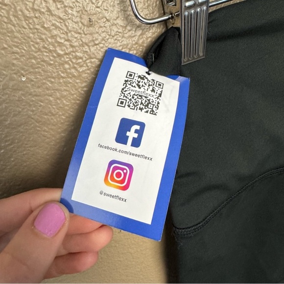 Sweetflexx resistance leggings Size 6 black high rise - Picture 8 of 10